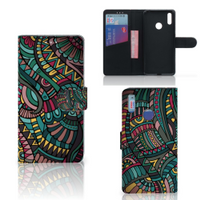 Huawei Y7 (2019) Telefoon Hoesje Aztec