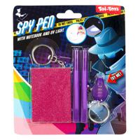 Toi-Toys Notitieboek met UV Lamp en Geheimschrift Pen - thumbnail