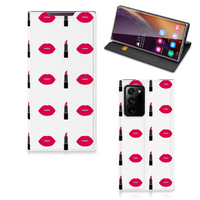 Samsung Galaxy Note 20 Ultra Hoesje met Magneet Lipstick Kiss