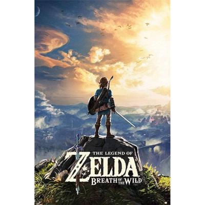 Poster The Legend of Zelda Breath of the Wild Sunset 61x91,5cm Poster The Legend of Zelda Breath of the Wild Sunset 61x91,5cm