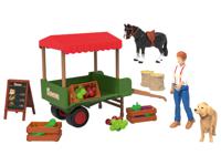 Playtive Animal Adventures-figuren-set M (Boerderij-marktkraam) - thumbnail