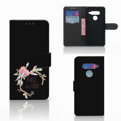 LG V40 Thinq Leuk Hoesje Boho Text