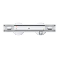 Grohe QuickFix Precision Feel douche thermostaatkraan 12cm chroom - thumbnail