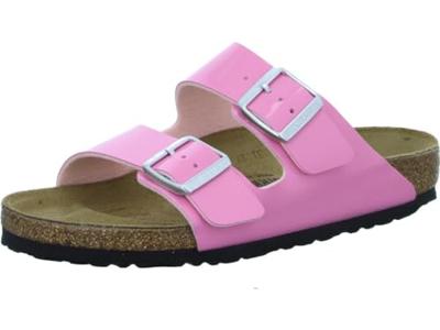 BIRKENSTOCK Arizona, Patent Candy Pink Black, 39 EU