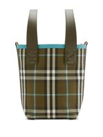 Burberry sac cabas London à carreaux - Vert - thumbnail