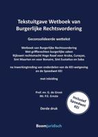 Tekstuitgave Wetboek van Burgerlijke Rechtsvordering - Dineke de Groot, Pauline Ernste - eBook (9789460942167)