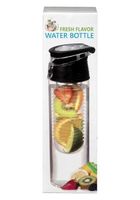 Fresh Flavor Water bottle zwart (700 ml)