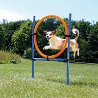 Trixie Trixie dog activity agility ring blauw / oranje