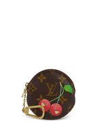 Louis Vuitton Pre-Owned x Takashi Murakami porte-monnaie Monogram Cherry (2005) - Marron