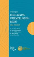 Tekstuitgave regelgeving vreemdelingenrecht - André van Rijs - Paperback (9789083066189)