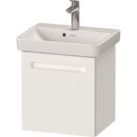 Wastafelonderkast Duravit No.1 Met 1 Deur Rechts 44x38.6x47.8 cm Met Geïntegreerde Greep Mat Wit Duravit