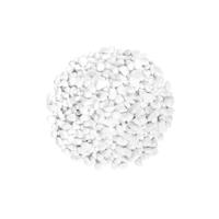 Decoratie steentjes - wit - 350 gram - 5-10 mm - kiezelstenen - hobby stenen350=1050