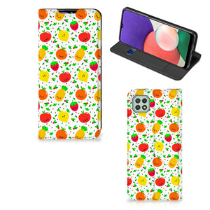 Samsung Galaxy A22 5G Flip Style Cover Fruits