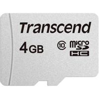 Transcend Premium 300S microSDHC-kaart 4 GB Class 10 - thumbnail