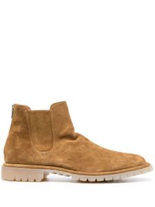 Officine Creative bottines chelsea en daim - Marron