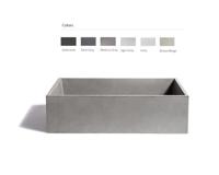 Urbi et Orbi Immissio opbouw wastafel 59x39cm ivoor