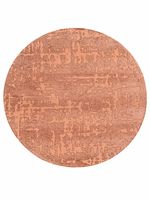 Louis de Poortere - Rond vloerkleed Baobab Structures 9199 ZA Copper - 240 rond - thumbnail