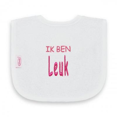 Funnies slabber Ik ben leuk junior 40 cm katoen