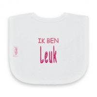 Funnies slabber Ik ben leuk junior 40 cm katoen