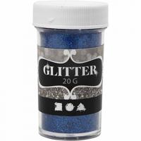Creotime glitter blauw 20 gram