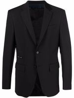 Philipp Plein blazer Gigolò à ornements en cristal - Noir