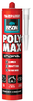 bison poly max original transparant koker 300 gram - thumbnail