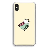 Birdy: iPhone X Transparant Hoesje - thumbnail