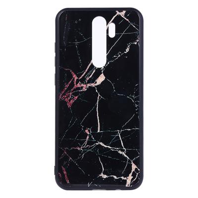 Shop4 - Xiaomi Redmi Note 8 Pro Hoesje - Harde Back Case Marmer Zwart Shop4 - Xiaomi Redmi Note 8 Pro Hoesje - Harde Back Case Marmer Zwart