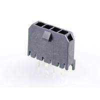 Molex 436500417 Male header, inbouw (standaard) Totaal aantal polen: 4 Rastermaat: 3 mm Inhoud: 1 stuk(s) Tray