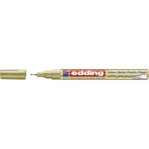 Edding 780 permanente marker Fijne punt Goud 1 stuk(s)