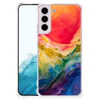 Back Cover Samsung Galaxy S22 Plus Watercolor Dark - thumbnail