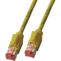 EFB Elektronik 0.5m Cat6a S/FTP 0.5m Cat6a S/FTP (S-STP) Yellow networking cable - EFB Elektronik 0.5m Cat6a S/FTP, 0.5 m, Cat6a, S/FTP (S-STP), RJ-45, RJ-45, Yellow