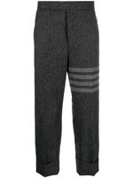 Thom Browne pantalon à coupe sarouel - Gris