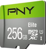 Elite - Flashgeheugenkaart - 256 GB - A1  Video Class V10  UHS Class 1  Class10 - microSDXC UHS-I