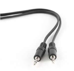 Gembird 1.2m, 3.5mm/3.5mm, M/M audio kabel 1,2 m Zwart