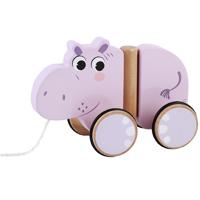 Trekfiguur nijlpaard met beweegbaar lijfje