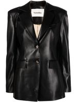 Nanushka Hathi single-breasted blazer - Noir