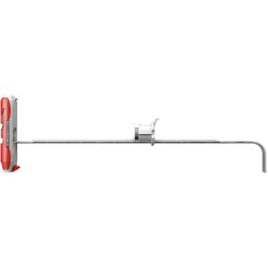 Fischer DUOTEC 12 10 stuk(s) Schroefhaak- & muurplugset 60 mm