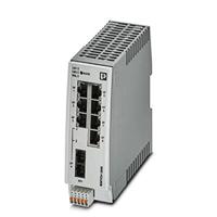 PHOENIX CONTACT FL SWITCH 2207-FX Managed Switch 2000, 7 RJ45-poorten 10/100 MBit/s, 1 SC-Multimode 100 MBit/s, bescherming: IP20, PROFINET Conformance-Class B