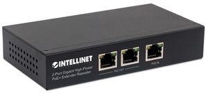 Intellinet 561266 netwerk-switch Unmanaged Gigabit Ethernet (10/100/1000) Power over Ethernet (PoE) Zwart