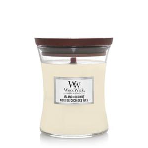 Woodwick Medium Candle Island Coconut