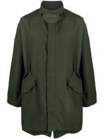 Zadig&Voltaire parka en coton biologique à logo brodé - Vert