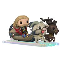 Thor: Love & Thunder POP! Rides Super Deluxe Vinyl Figure Thor & Goat Boat 13 cm - thumbnail