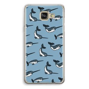 Narwhal: Samsung Galaxy A5 (2016) Transparant Hoesje