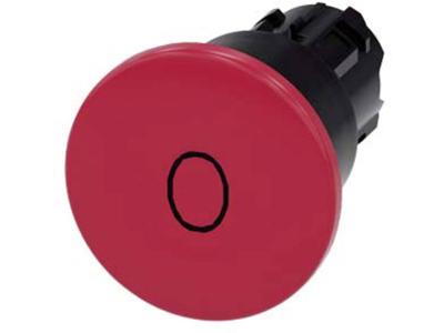 Siemens 3SU1000-1BA20-0AD0 Paddenstoelknop IP66, IP67, IP69/IP69K 1 stuk(s)