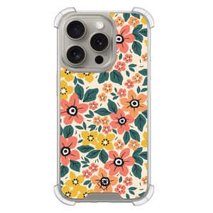 iPhone 15 Pro shockproof hoesje - Blossom