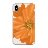 Orange Ellila flower: iPhone XS Tough Case