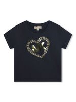 Michael Kors Kids t-shirt en coton à logo imprimé - Bleu - thumbnail