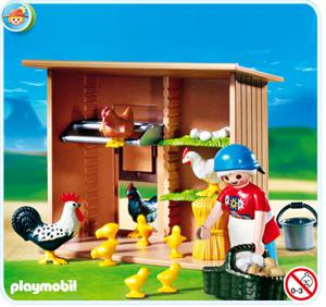 Playmobil Speelset (Kippenhok)