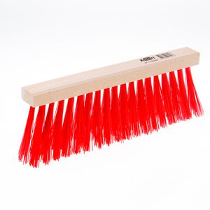 Voegbezem rood pvc 3-rij 29cm